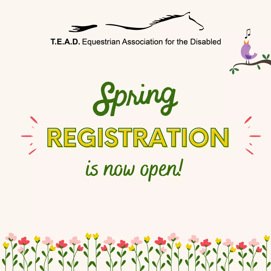 Spring Registration is now open.